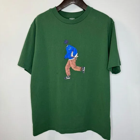 New Balance Athletics Relaxed Sport Style T-Shirt Graphic Men’s XL Green - Picture 1 of 8